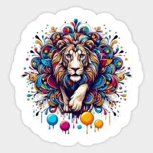 Lion Sticker